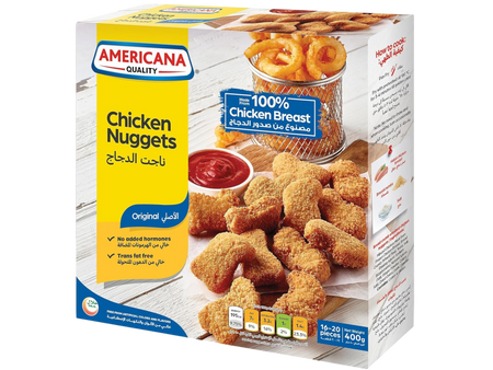Americana Frozen Chicken Nuggets, 400g