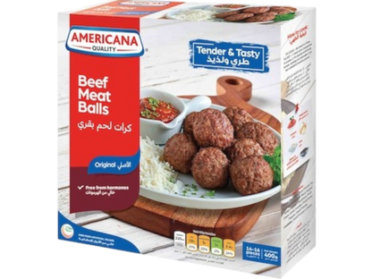 Americana Beef Meatball Packet, 400g