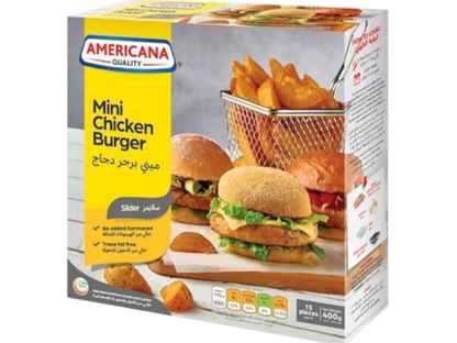 Americana Chicken Mini Burgers 400 g