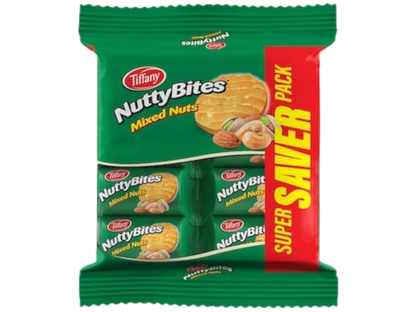 Tiffany Nutty Bites Mixed Nuts Biscuits, 8x72g