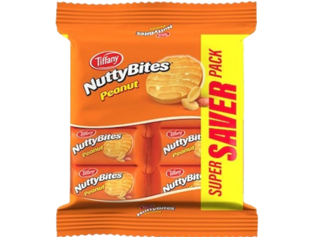 Tiffany Nutty Bites Peanut Biscuits, 8x72g