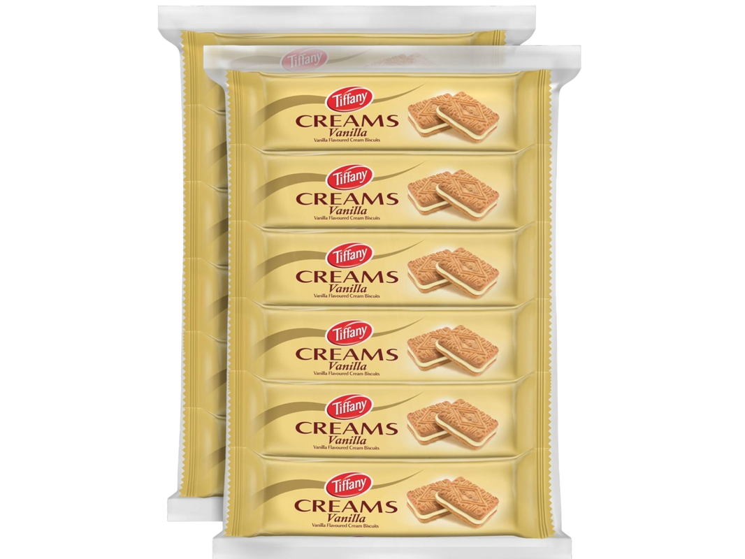 Tiffany Creams Vanilla Cream Sandwich Biscuits, 12x80g