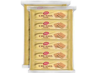 Tiffany Creams Vanilla Cream Sandwich Biscuits, 12x80g