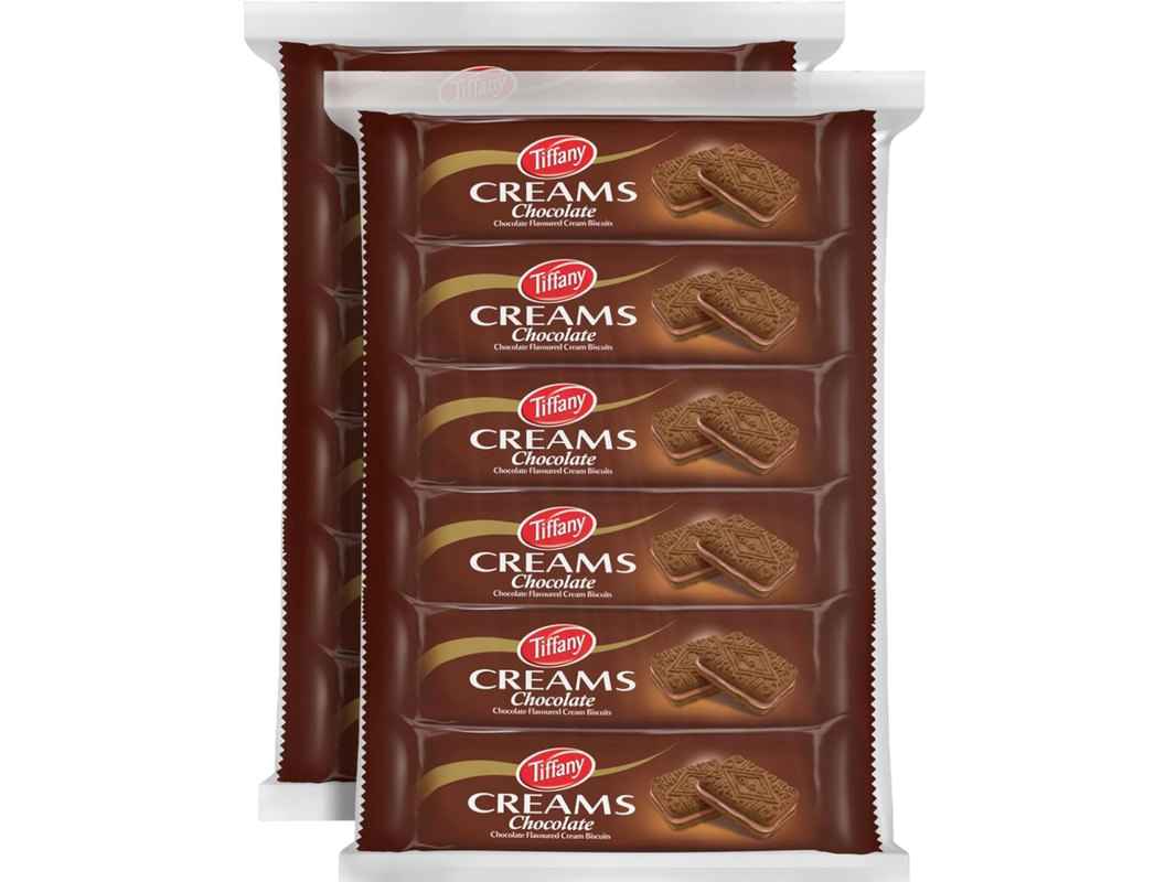 Tiffany Creams Chocolate Cream Sandwich Biscuits,12x80g