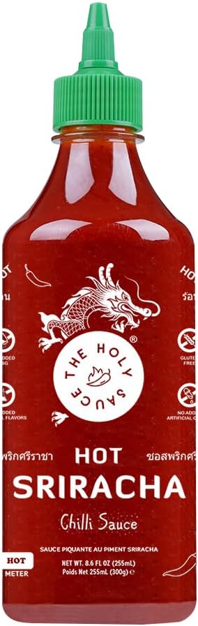 The Holy Sauce Hot Sriracha Chili Sauce, 300g