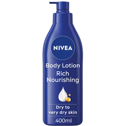 Nivea Nourishing Body Lotion for Extra Dry Skin, 400ml