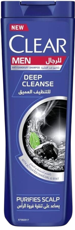Clear Men Anti-Dandruff Deep Cleanse Shampoo, 400ml