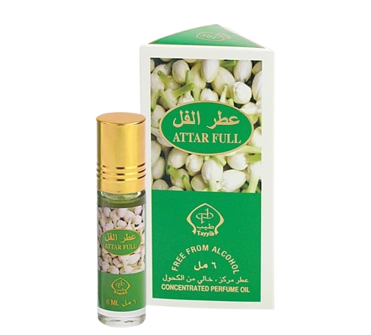 Tayyib Attar Full Roll-On Perfume Oil, 6x6ml