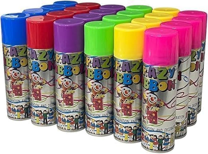Crazy Ribbon Kids Party Spray - Assorted, 1 Piece