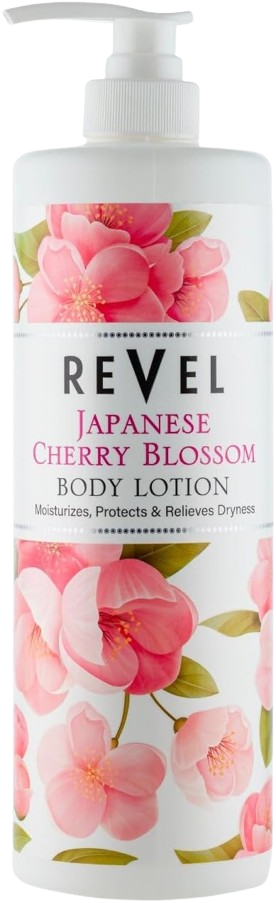 REVEL JAPANESE CHERRY BLOSSOM BODYLTN 1000ML