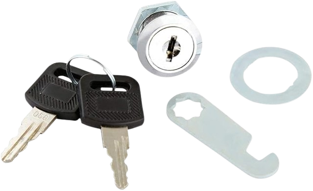 SamraPlus Plated Cam Drawer Lock Cabinet Locks Secure Important Files and Drawers Small Door Twist Lock Latches Replacement for Drawer Cupboard Drawer Cabinet