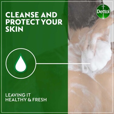 Dettol Sensitive Lavender & White Musk Antibacterial Soap Bar, 4x165g