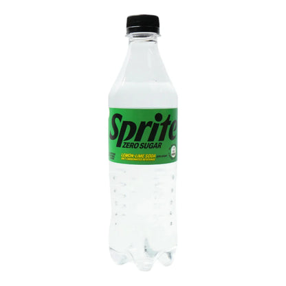 Sprite Zero Sugar Soft Drink, 500ml