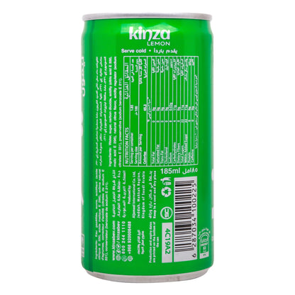 Kinza Lemon Soft Drink Can, 185ml