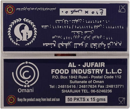 Oman Chilli Flavour Potato Chips 15g x Pack of 50