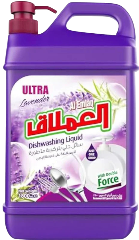 Al Emlaq Dish Washing Lavender 1800 ml