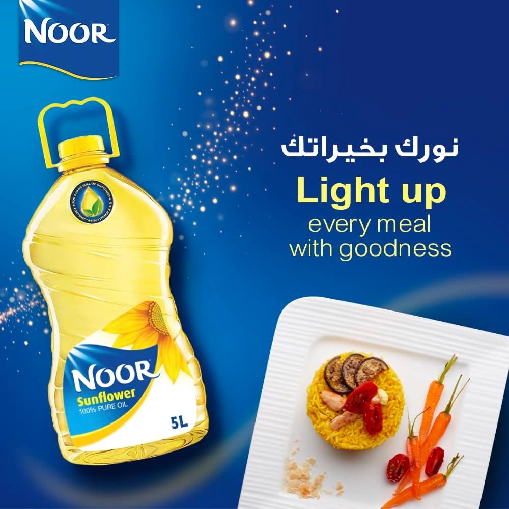 Noor Sunflower Oil, 5L