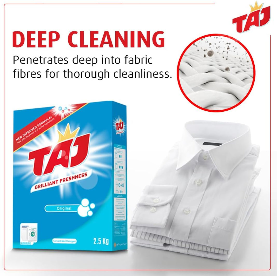 Taj Original Freshness Detergent Powder 2.5kg