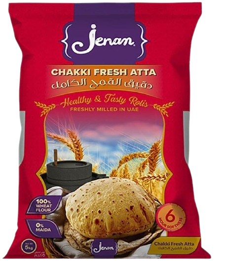 Jenan Chakki Fresh Atta, 5kg