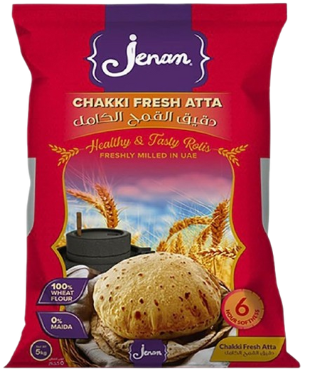 Jenan Chakki Fresh Atta, 5kg