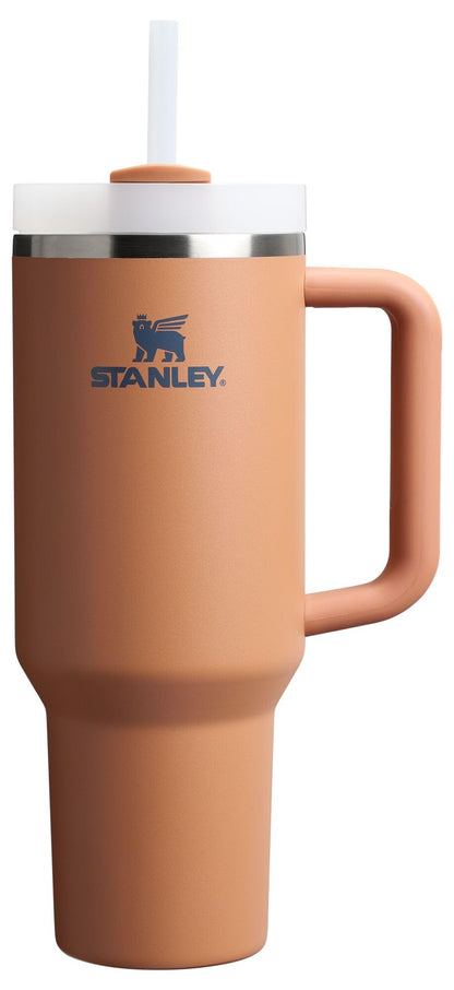 Stanley Quencher H2.0 Tumbler with Handle and Straw 30 oz | Flowstate 3-Position Lid | Cup Holder Compatible for Travel | Insulated Stainless Steel Cup | BPA-Free | Blue Spruce