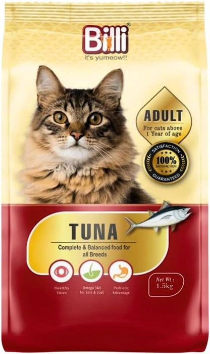 Billi Adult Tuna Cat Food, 1.5kg