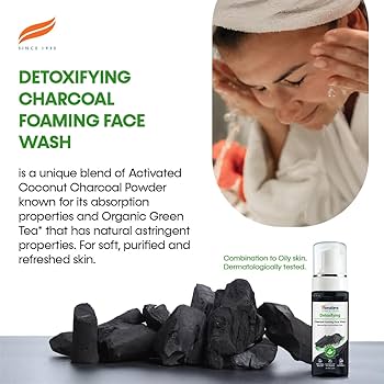 HIMALAYA CHARCOAL FACE WASH 50ML