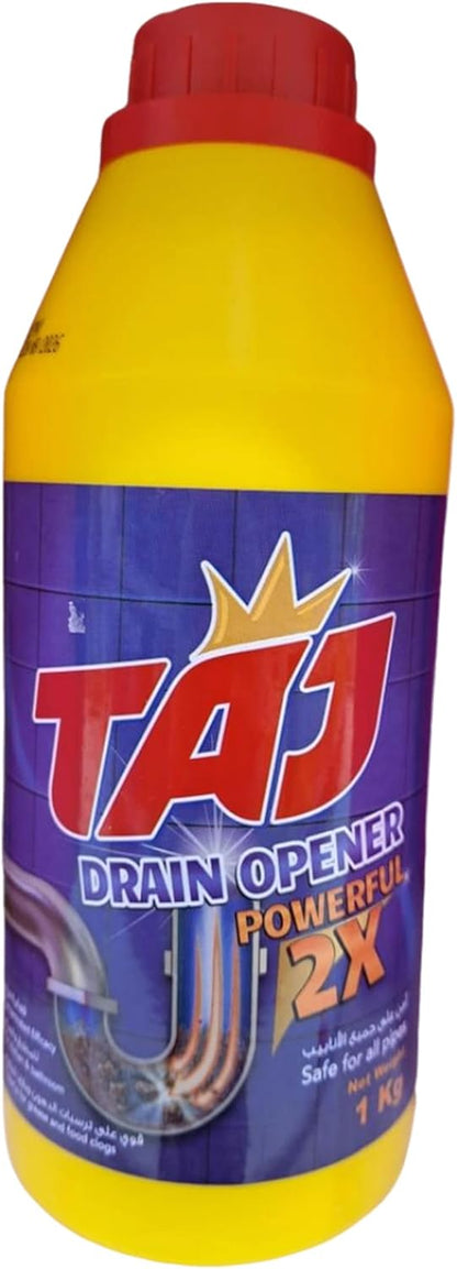 Taj Concentrated Drain Opener Powerful, 1kg