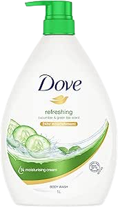 Dove Fresh Touch Go Fresh Cucumber & Green Tea Body Wash, 1000ml