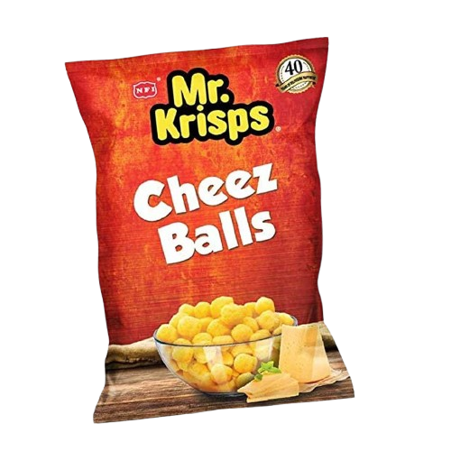 Mr. Krisps Cheezos Spicy Cheese Balls, 21x15g