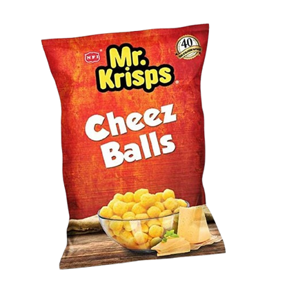 Mr Krisps Small Cheese Balls 15 G X 21 Pcs