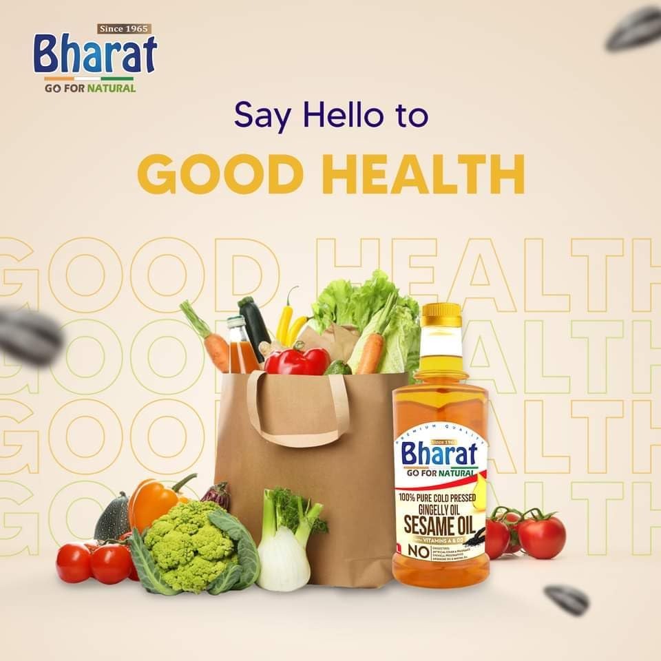 Bharat Cold Pressed Sesame Oil, 2L