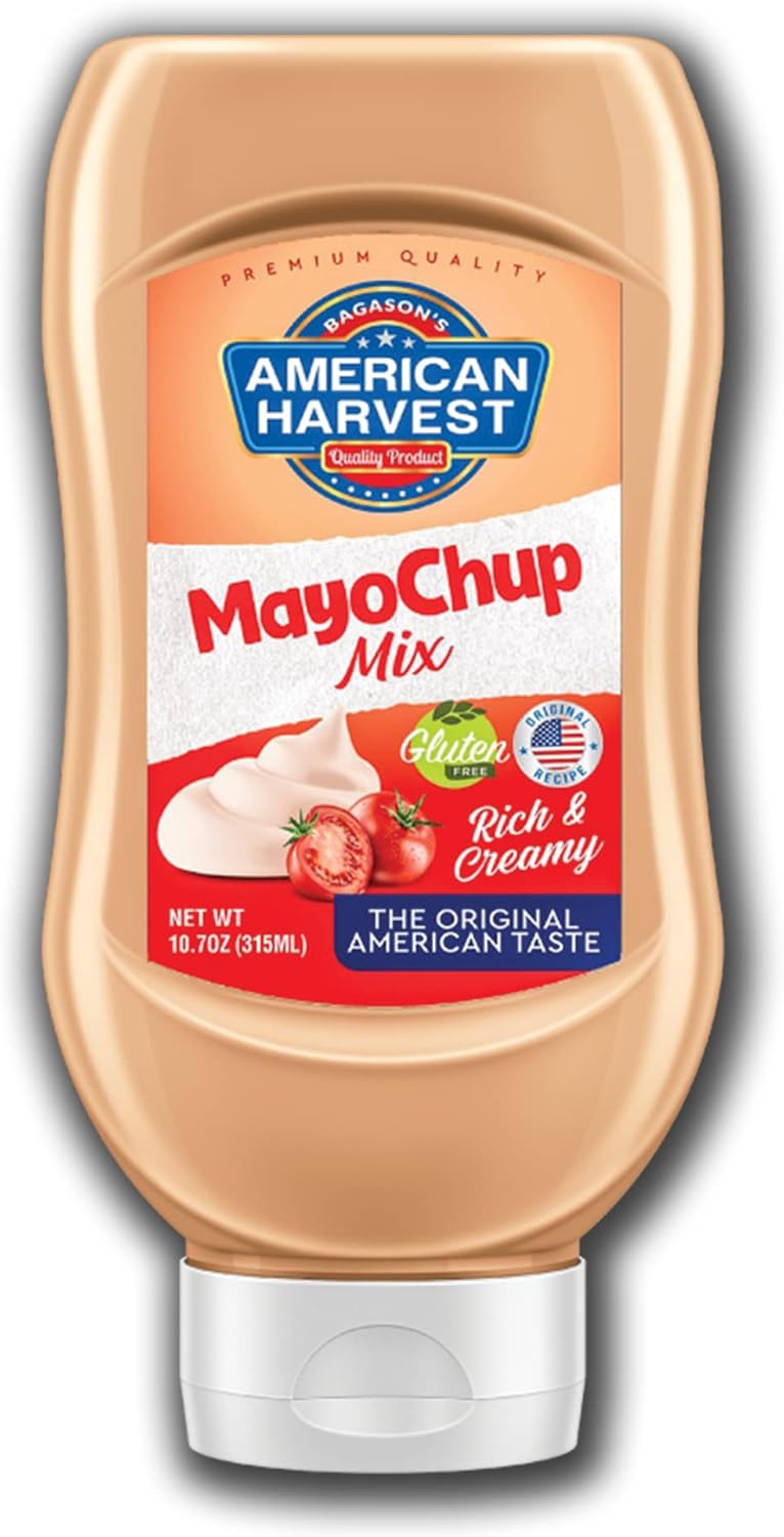 American Harvest Mayochup Top Down Squeezy Bottle, 315ml