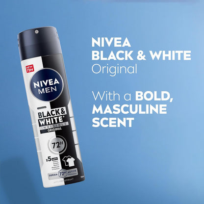 NIVEA BLACK & WHITE DEO SPRAY 150ml