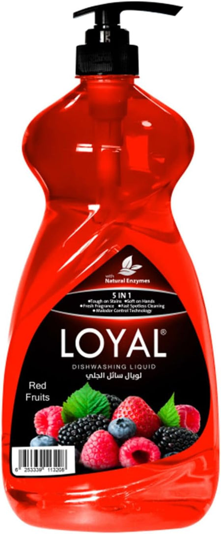 Loyal Red Fruits Liquid Dishwashing, 1500ml