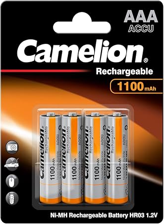 Camelion Battery, Small, 4 Pieces