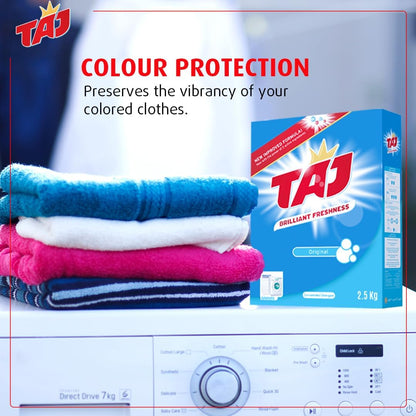 Taj Original Freshness Detergent Powder 2.5kg
