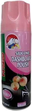 Getsun Orange Scent Silicone Dashboard Polish Spray, 450ml