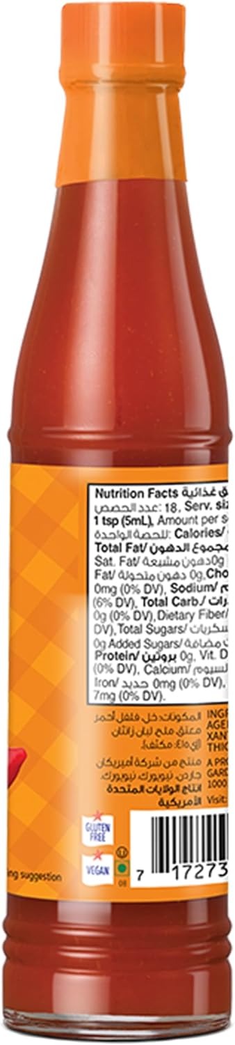 American Garden Hot Sauce Louisiana Style, 177ml