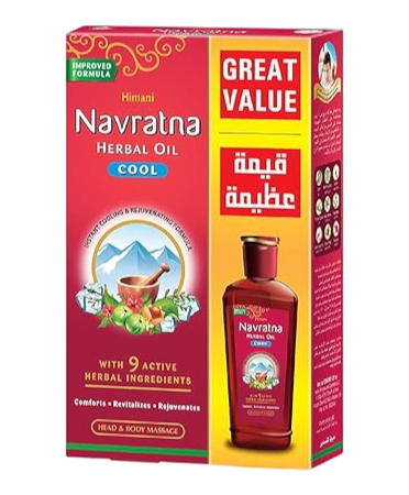 Navratna Herbal Cool Oil 300Ml+100Ml