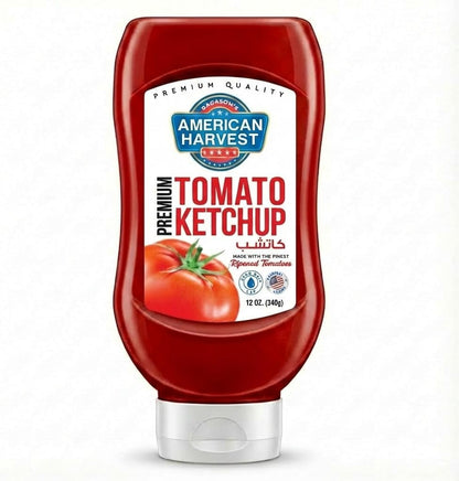 American Harvest Mayonnaise Ketchup & Sauce, 300g+2x340g, 3 Pieces