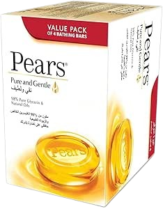 Pears Soap Pure & Gentle Super Saver Pack, 4x125g