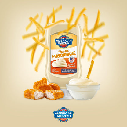 American Harvest Classic Mayonnaise Squeeze 320 g