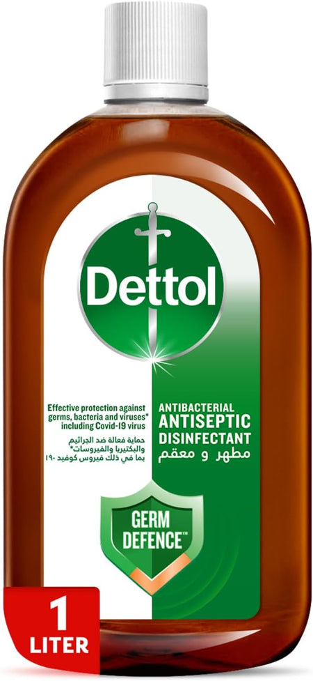 Dettol Antibacterial Antiseptic Disinfectant Liquid, 1L