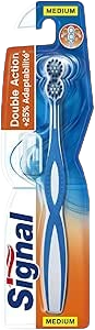 Signal Double Action Toothbrush, 4 Pieces