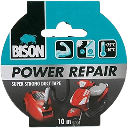 Bison Power Repair Silver Tape, 10m