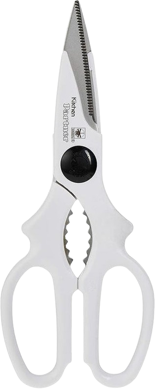 Kitchen Scissors KP-1500S | Stainless Steel Multipurpose Kitchen Shears | ABS Plastic Handle | Rustproof &amp; Extra Hardened Blades