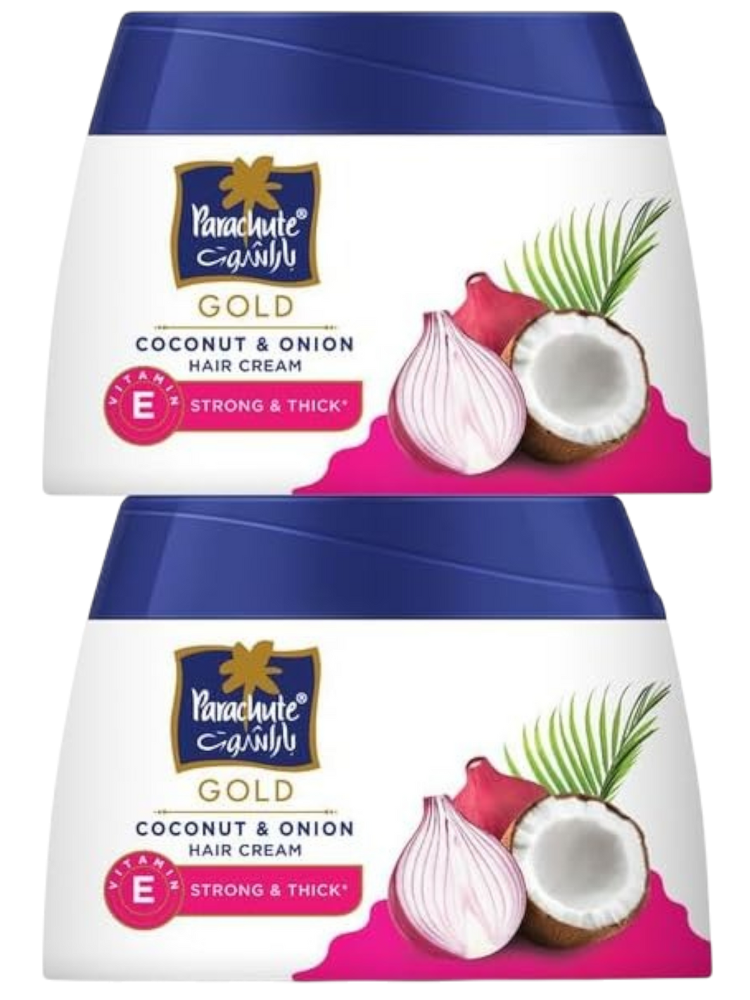 Parachute Gold Coconut & Onion Hair Cream, 2x140ml