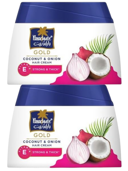 Parachute Gold Coconut & Onion Hair Cream, 2x140ml