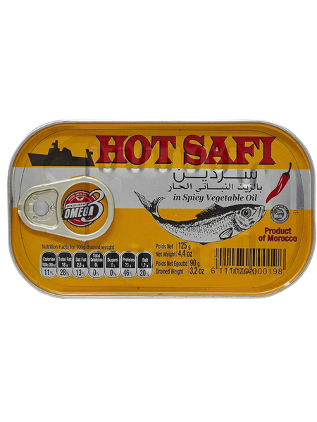 Safi Sardines In Vegetable Oil 120g